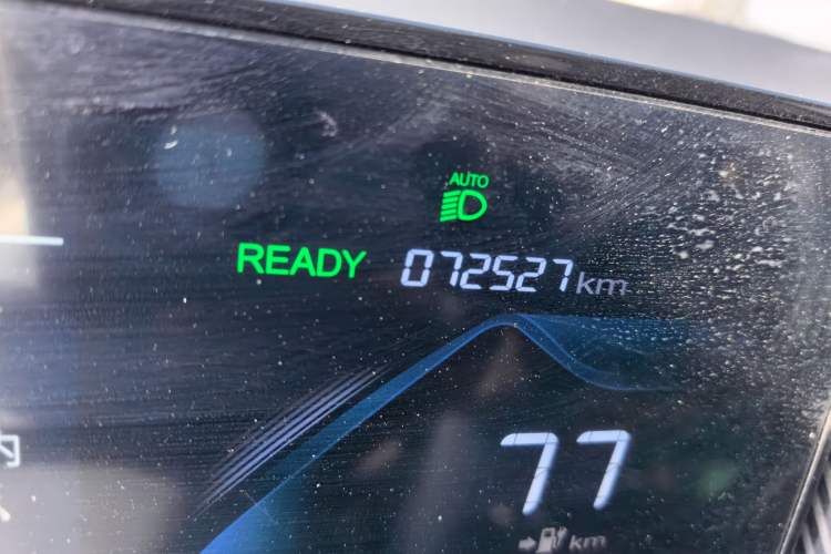 Used Dongfeng Aeolus SKY EV01 2024 530km PRO Odometer Close Up
