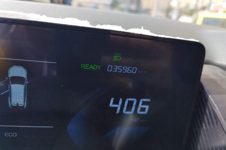 Used Dongfeng Aeolus SKY EV01 2024 530 km PRO Elite Edition Odometer Close Up