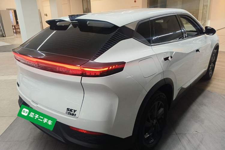 Used Dongfeng Aeolus SKY EV01 2024 530km PRO Rear Right 45 Deg
