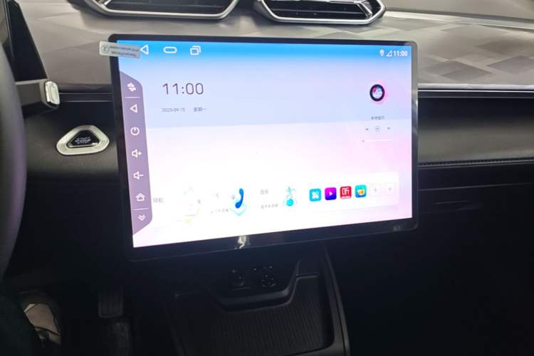 Used Dongfeng Aeolus SKY EV01 2025 530 km AIR Elite Edition Audio And AC Panel