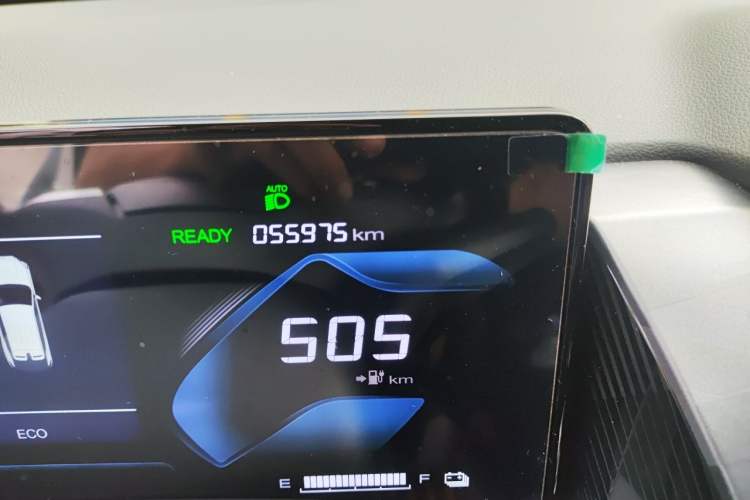 Used Dongfeng Aeolus SKY EV01 2025 530 km AIR Elite Edition Odometer Close Up
