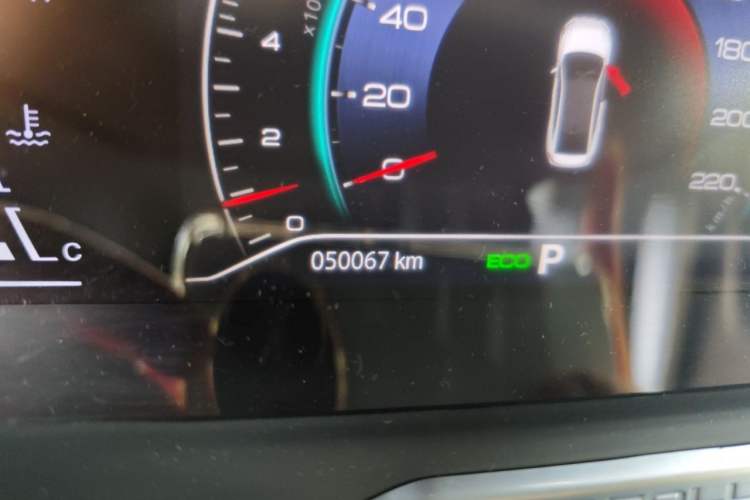 Used Dongfeng Aeolus Yixuan 2020 230T Automatic XuanYao Track Rider Edition Odometer Close Up