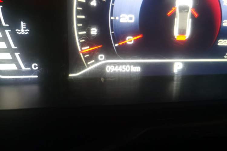 Used Dongfeng Aeolus Yixuan 2020 230T Automatic Dazzle Track Rider Edition Odometer Close Up