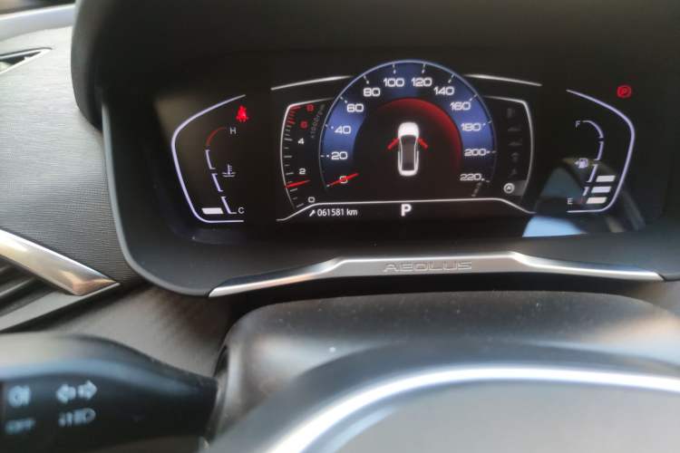 Used Dongfeng Aeolus Yixuan 2020 230T Automatic Cool Stylish Dark Knight Edition Odometer Close Up