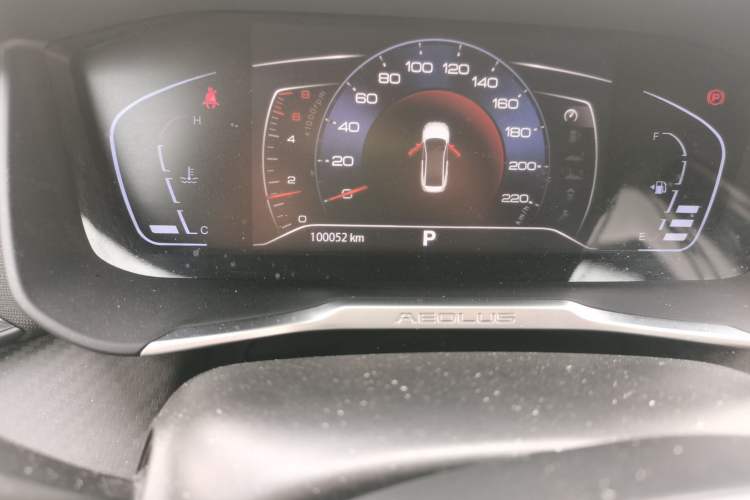 Used Dongfeng Aeolus Yixuan 2020 230T Automatic Glare-Proof Dark Knight Edition Odometer Close Up