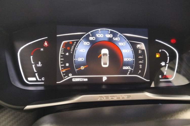 Used Dongfeng Aeolus Yixuan 2020 230T Automatic Dazzle Track Edition Instrument Cluster