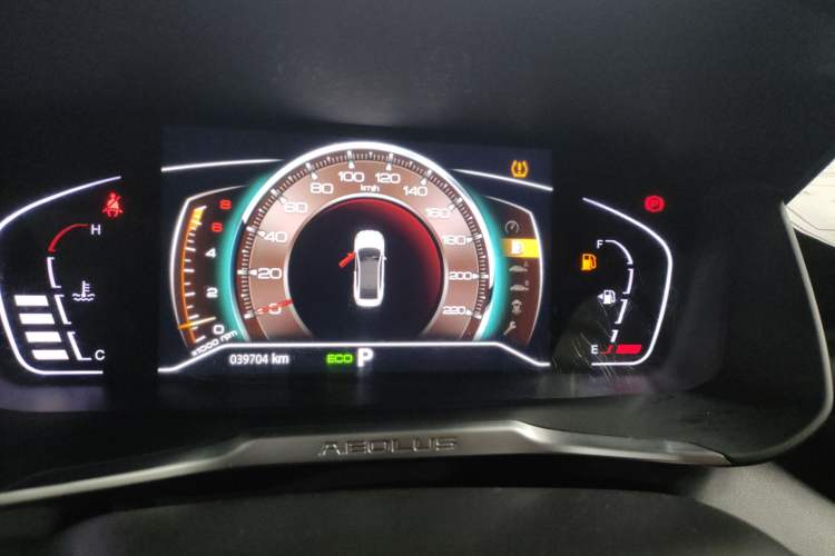 Used Dongfeng Aeolus Yixuan 2020 230T Automatic Advanced Edition Instrument Cluster