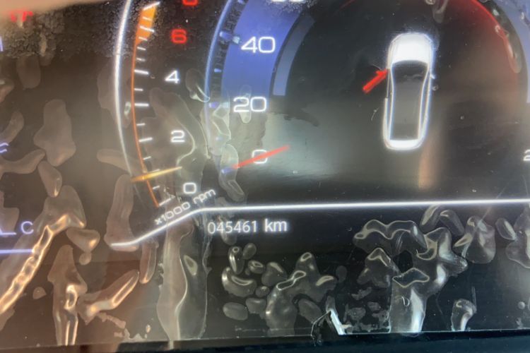 Used Dongfeng Aeolus Yixuan 2020 200T Manual Ignition Edition Odometer Close Up