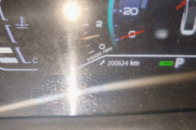 Used Dongfeng Aeolus Yixuan 2020 230T Automatic Advanced Edition Odometer Close Up
