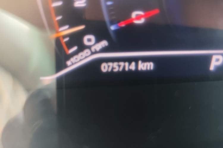 Used Dongfeng Aeolus Yixuan 2020 230T Automatic Advanced Edition Odometer Close Up
