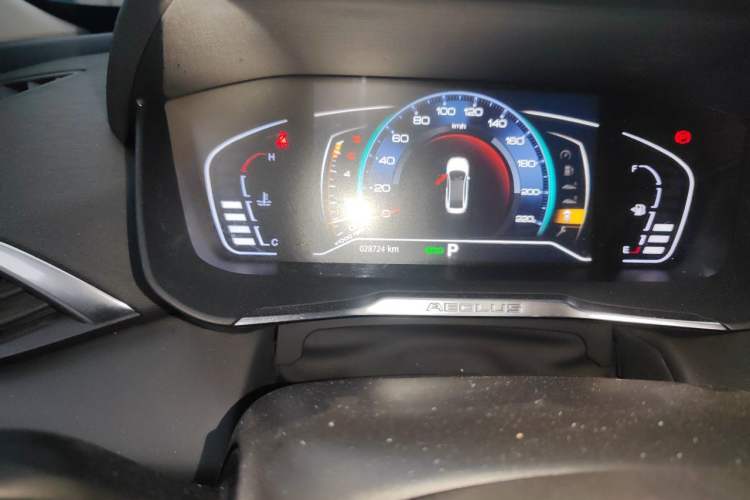 Used Dongfeng Aeolus Yixuan 2020 230T Automatic Cool Edition Odometer Close Up