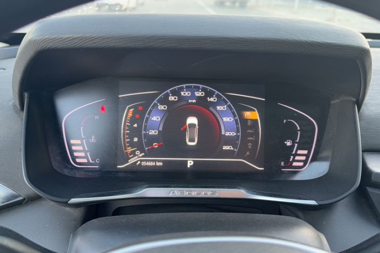 Used Dongfeng Aeolus Yixuan 2020 230T Automatic Advanced Edition Odometer Close Up