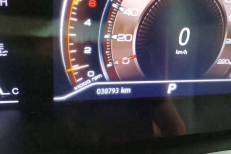 Used Dongfeng Aeolus Yixuan 2020 230T Automatic Cool Edition Odometer Close Up