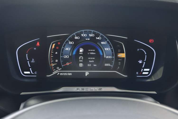 Used Dongfeng Aeolus Yixuan 2020 230T Automatic Cool Edition Odometer Close Up