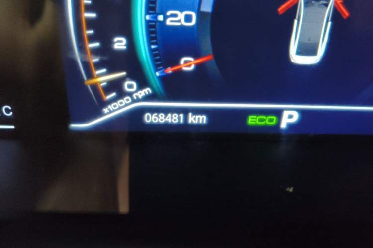 Used Dongfeng Aeolus Yixuan 2020 230T Automatic Cool Edition Odometer Close Up