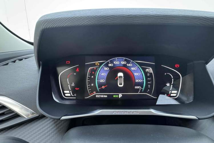 Used Dongfeng Aeolus Yixuan 2020 230T Automatic Dazzle Track Edition Odometer Close Up