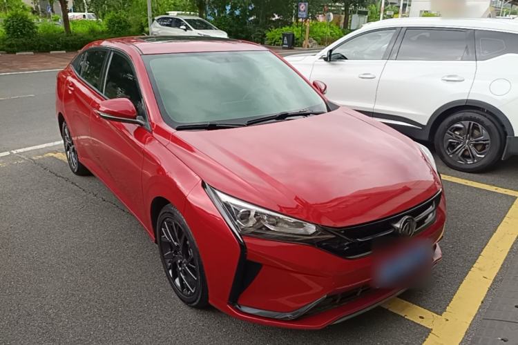 Used Dongfeng Aeolus Yixuan 2020 230T Automatic Glare-Proof Dark Knight Edition Front Right 45 Deg