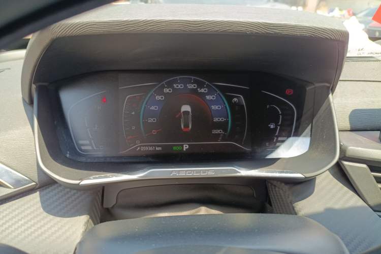 Used Dongfeng Aeolus Yixuan 2020 230T Automatic Dazzle Track Rider Edition Instrument Cluster