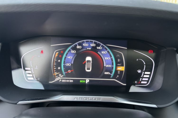 Used Dongfeng Aeolus Yixuan 2020 230T Automatic Advanced Edition Odometer Close Up