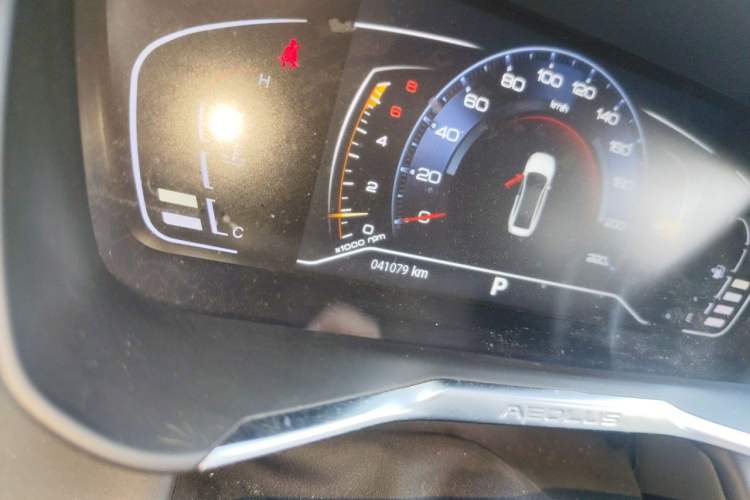 Used Dongfeng Aeolus Yixuan 2020 230T Automatic Advanced Edition Odometer Close Up