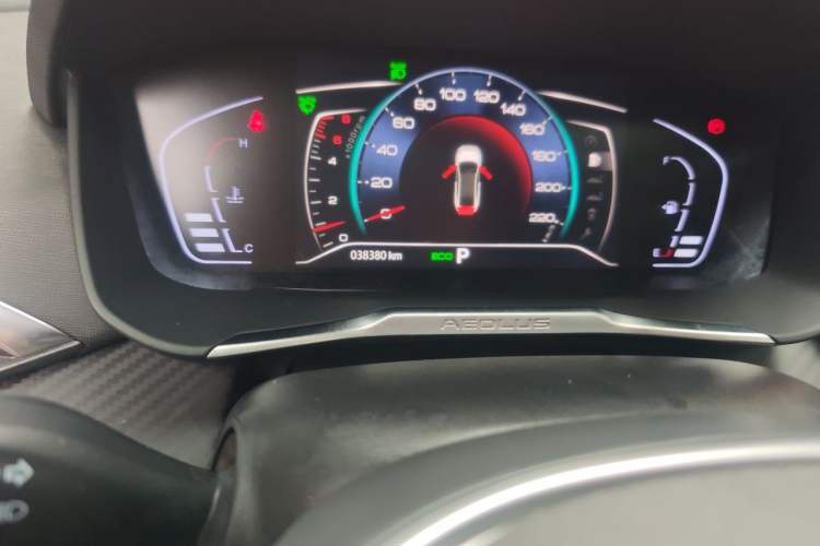 Used Dongfeng Aeolus Yixuan 2020 230T Automatic Cool Stylish Dark Knight Edition Odometer Close Up