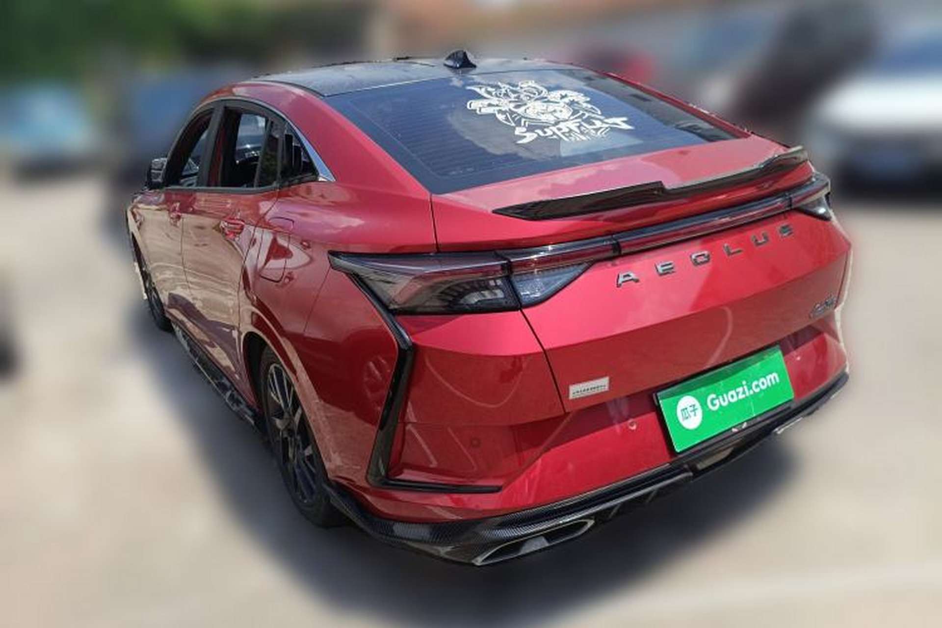 Used Dongfeng Aeolus Yixuan 2020 230T Automatic Dazzle Track Rider Edition Rear Left 45 Deg