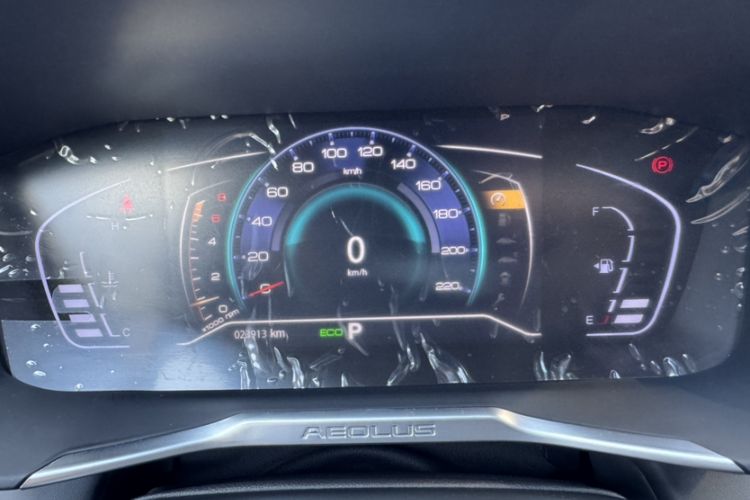 Used Dongfeng Aeolus Yixuan 2020 230T Automatic Cool Edition Odometer Close Up