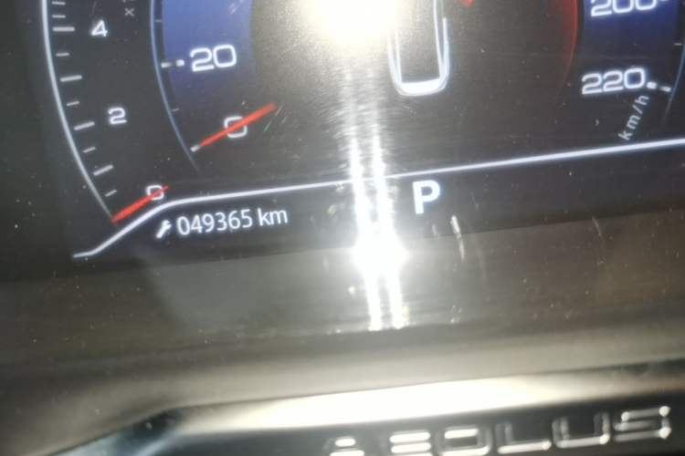 Used Dongfeng Aeolus Yixuan 2020 230T Automatic Glare-Proof Dark Knight Edition Instrument Cluster