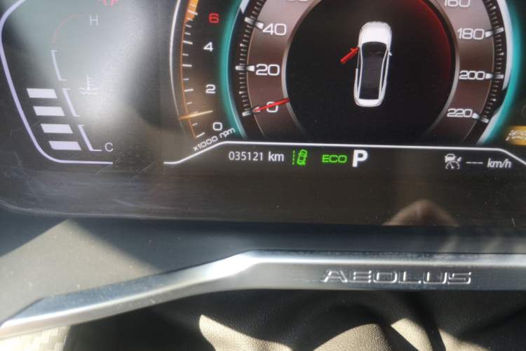Used Dongfeng Aeolus Yixuan 2020 200T Automatic XuanYao Edition Odometer Close Up