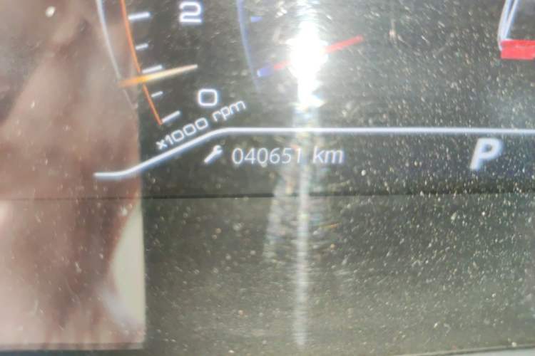 Used Dongfeng Aeolus Yixuan 2020 230T Automatic Cool Edition Odometer Close Up