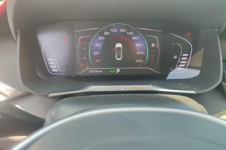 Used Dongfeng Aeolus Yixuan 2020 230T Automatic Glare-Proof Dark Knight Edition Odometer Close Up
