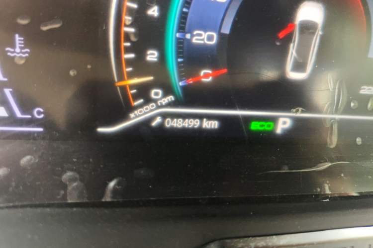 Used Dongfeng Aeolus Yixuan 2020 230T Automatic Cool Edition Odometer Close Up