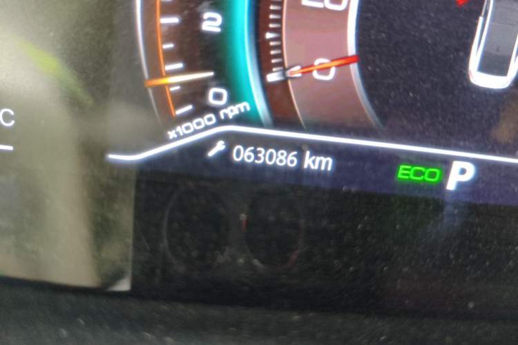 Used Dongfeng Aeolus Yixuan 2020 230T Automatic Cool Edition Odometer Close Up