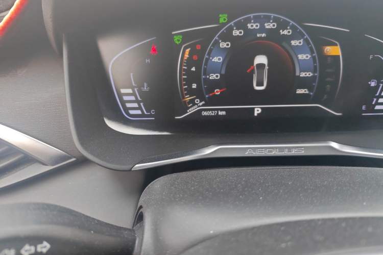Used Dongfeng Aeolus Yixuan 2020 230T Automatic Cool Edition Odometer Close Up