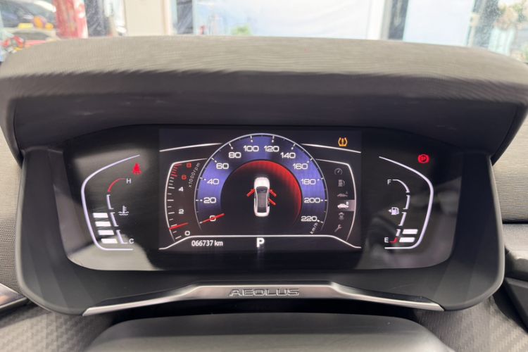 Used Dongfeng Aeolus Yixuan 2020 230T Automatic Dazzle Track Edition Odometer Close Up