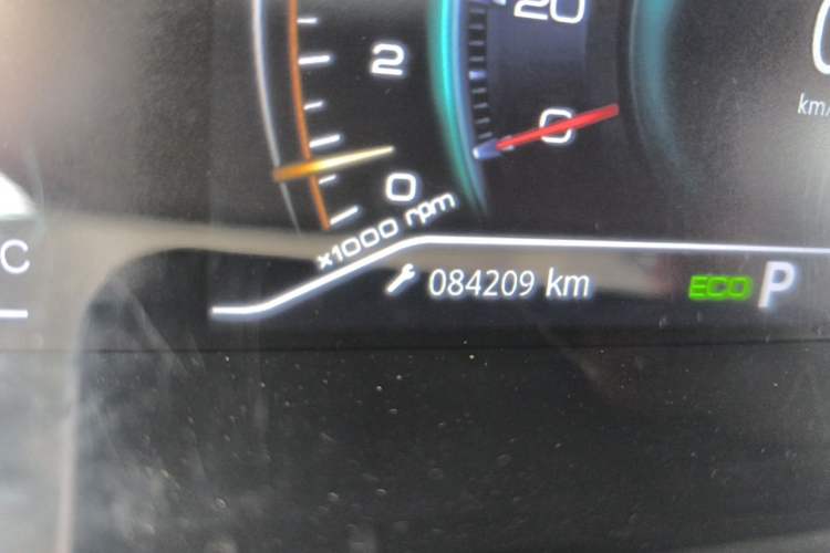 Used Dongfeng Aeolus Yixuan 2020 230T Automatic Advanced Edition Odometer Close Up