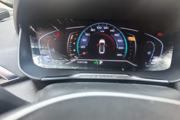 Used Dongfeng Aeolus Yixuan 2020 230T Automatic Cool Edition Odometer Close Up