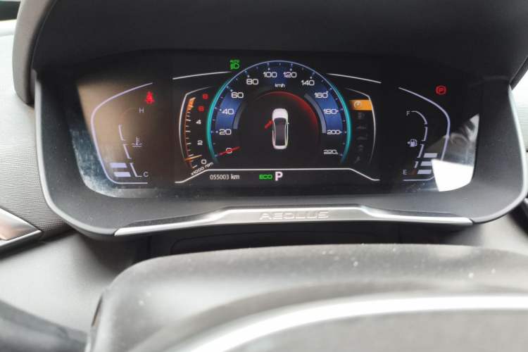 Used Dongfeng Aeolus Yixuan 2020 230T Automatic Cool Edition Odometer Close Up