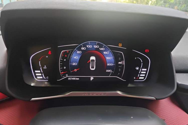 Used Dongfeng Aeolus Yixuan 2021 230T Automatic Zuiying Knight Edition Instrument Cluster