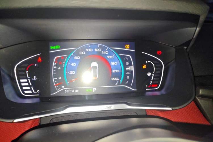 Used Dongfeng Aeolus Yixuan 2021 230T Automatic Zuiying Knight Edition Instrument Cluster