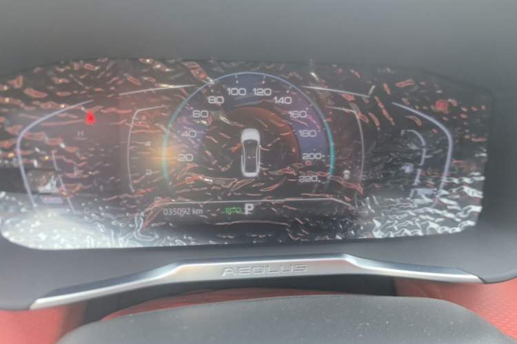 Used Dongfeng Aeolus Yixuan 2021 230T Automatic Zuiying Knight Edition Instrument Cluster