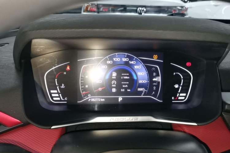 Used Dongfeng Aeolus Yixuan 2021 230T Automatic Zuiying Knight Edition Instrument Cluster