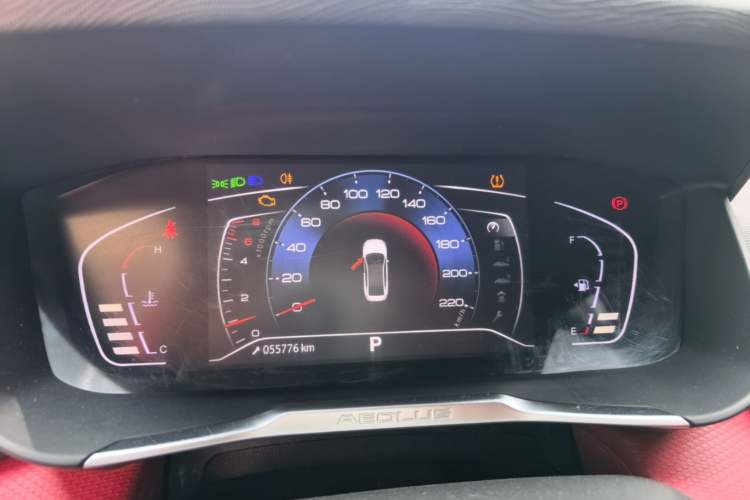 Used Dongfeng Aeolus Yixuan 2021 230T Automatic Zuiying Knight Edition Instrument Cluster