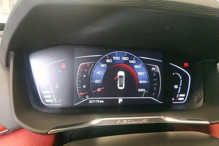 Used Dongfeng Aeolus Yixuan 2021 230T Automatic Dream-Chasing Rider Edition Instrument Cluster