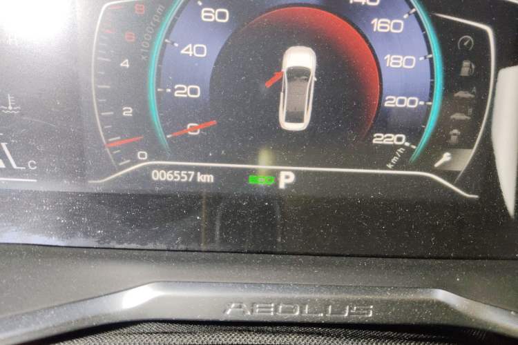 Used Dongfeng Aeolus Yixuan 2021 230T Automatic Zuiying Knight Edition Odometer Close Up