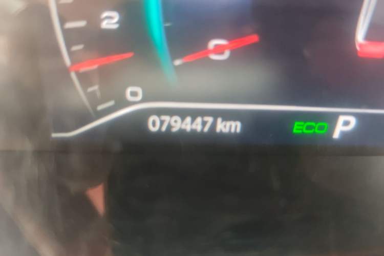Used Dongfeng Aeolus Yixuan 2021 230T Automatic Dream-Chasing Rider Edition Odometer Close Up