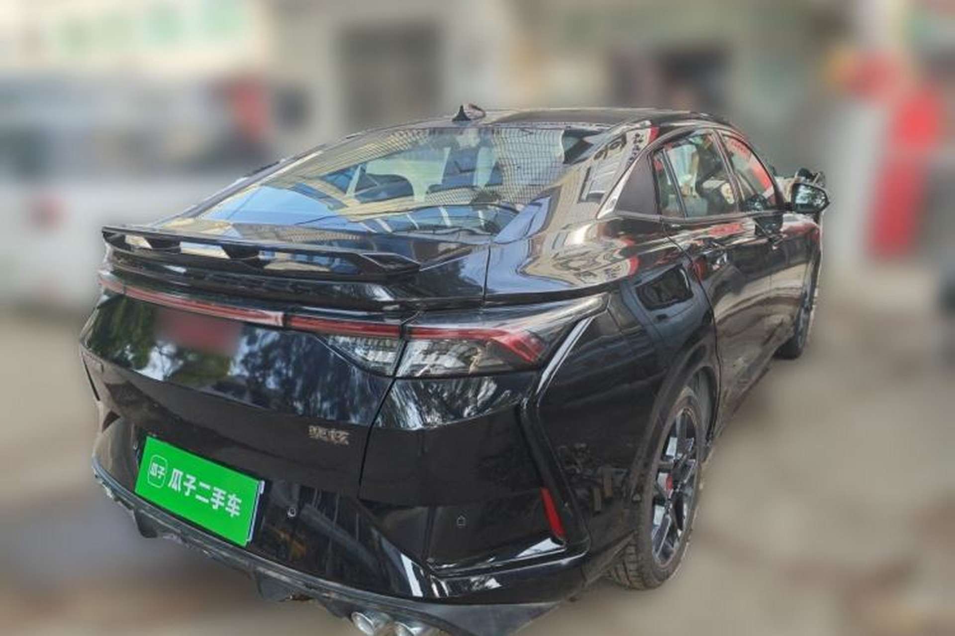 Used Dongfeng Aeolus Yixuan 2021 230T Automatic Dream-Chasing Rider Edition Rear Right 45 Deg