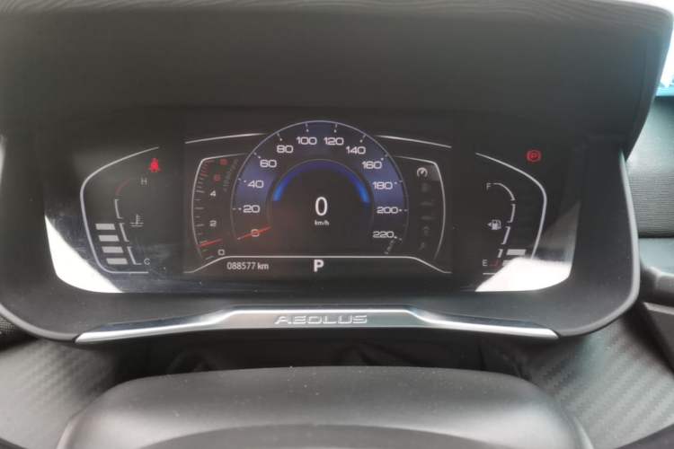 Used Dongfeng Aeolus Yixuan 2021 230T Automatic Dream-Chasing Edition Odometer Close Up