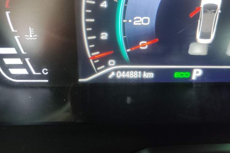 Used Dongfeng Aeolus Yixuan 2021 230T Automatic Chasing Shadow Edition Odometer Close Up
