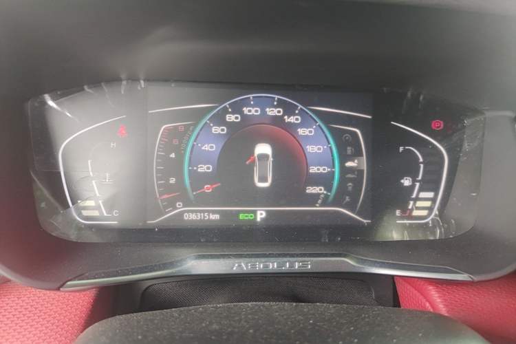 Used Dongfeng Aeolus Yixuan 2021 230T Automatic Zuiying Knight Edition Instrument Cluster
